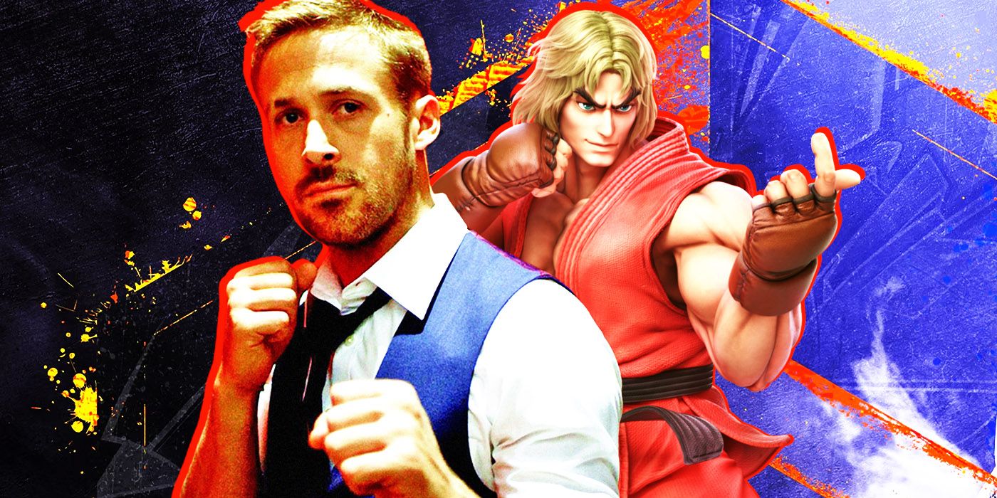 Ryan Gosling y Ken Street Fighter