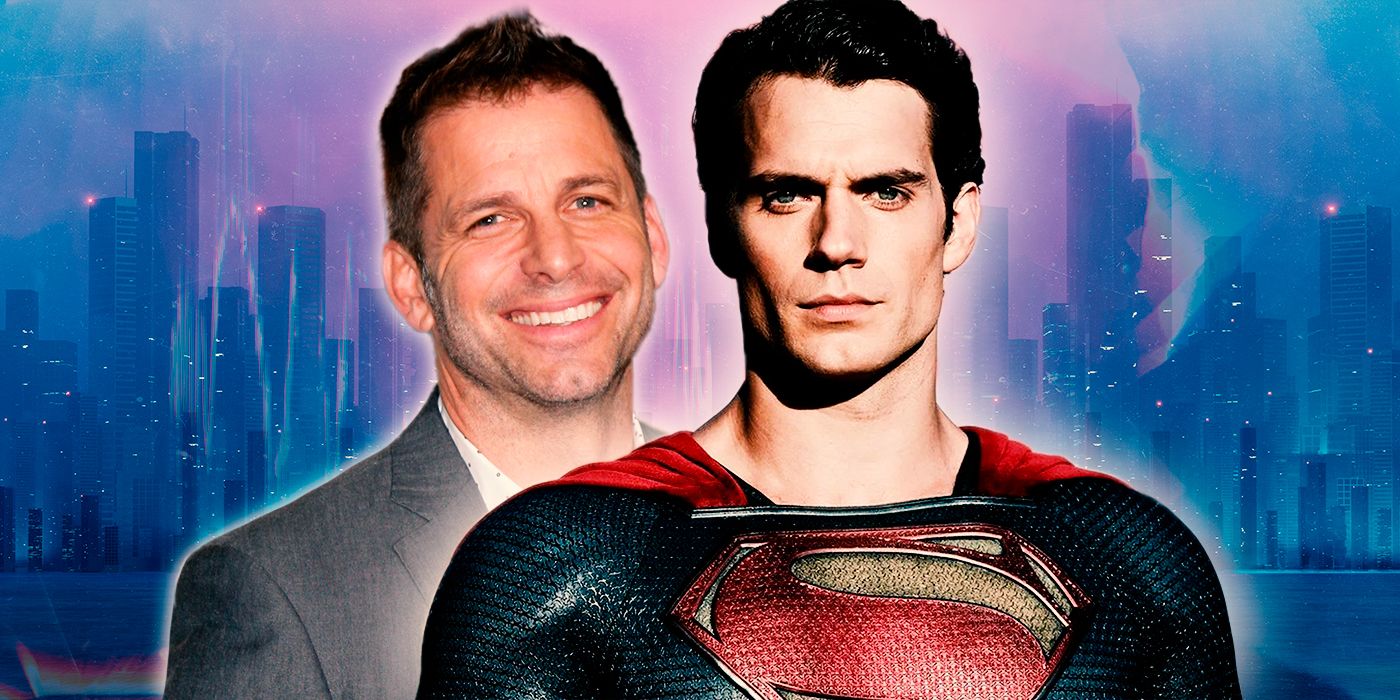 Henry Cavill y Zack Snyder de Superman