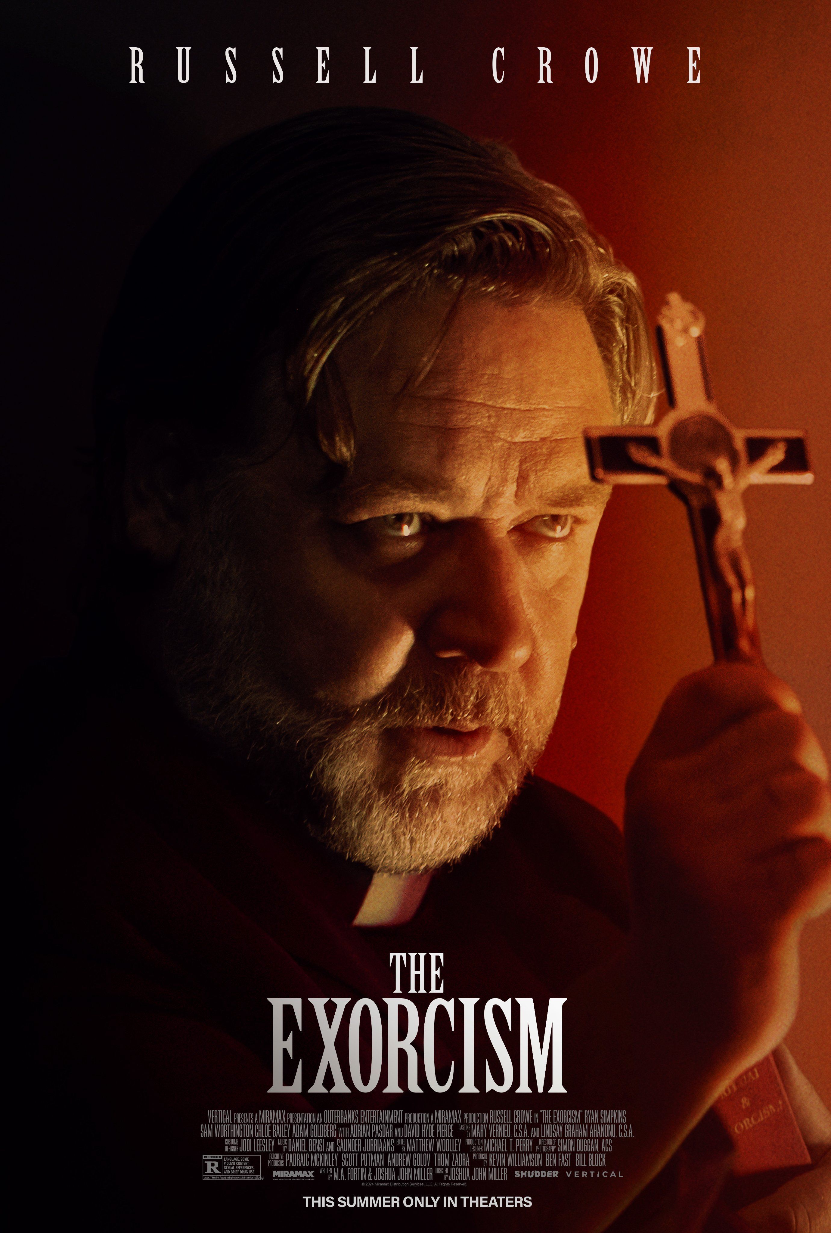 El primer cartel de El exorcismo de Russell Crowe.