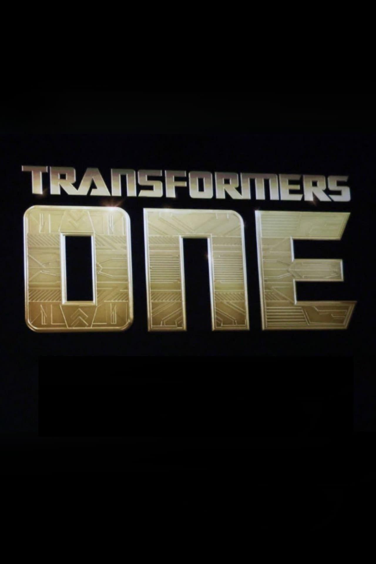 Póster Avance de Transformers One