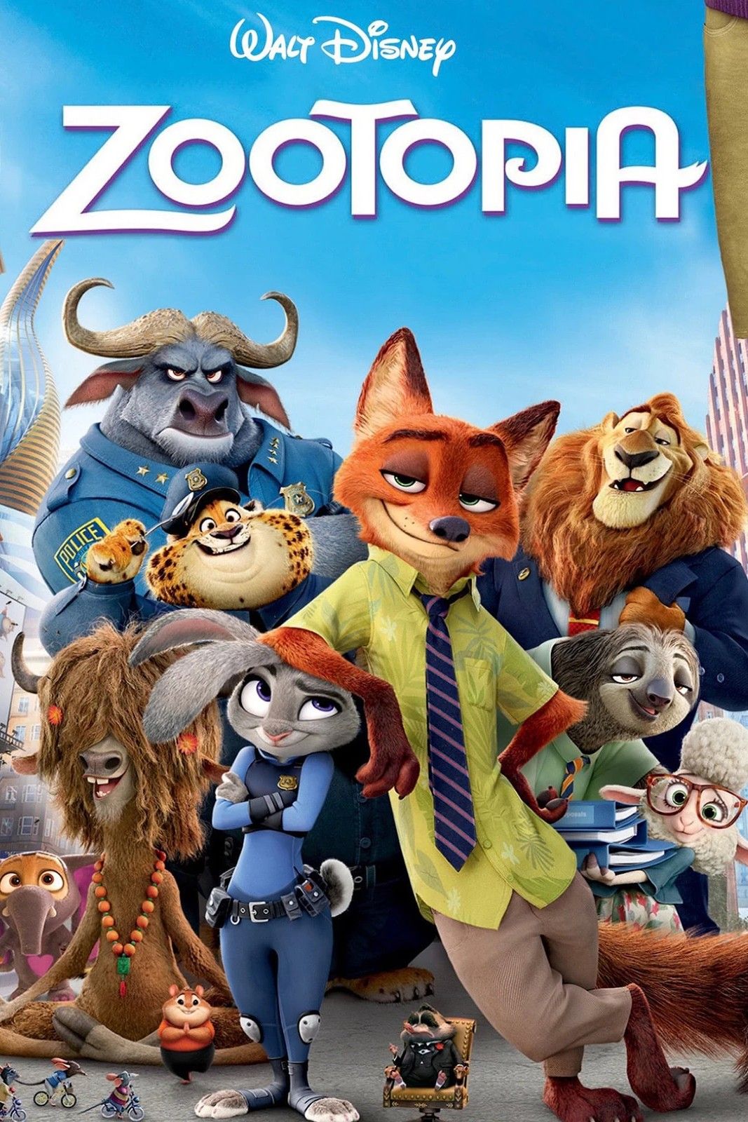 Cartel de la película Zootopía.