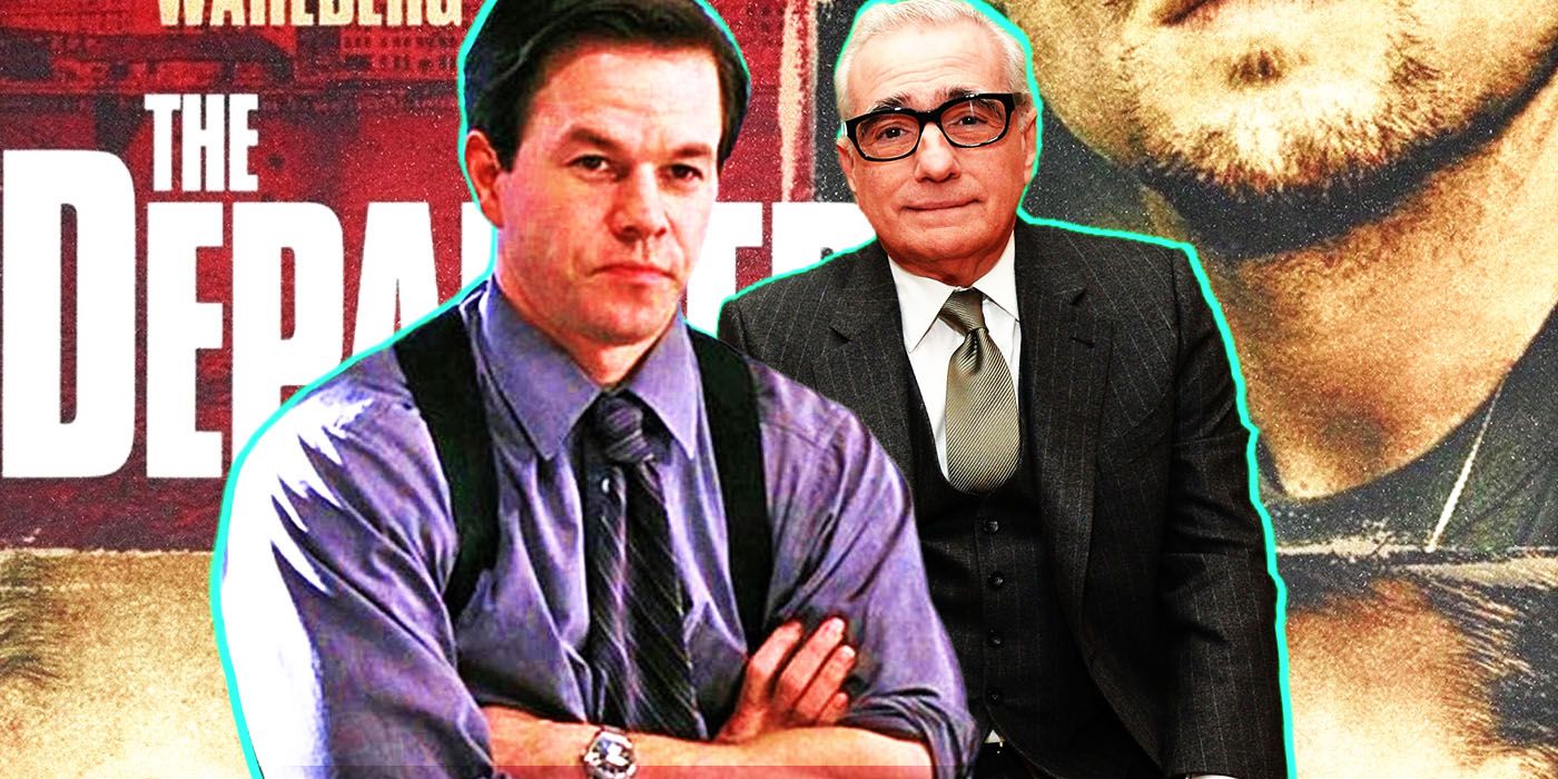 Mark Wahlberg y Martin Scorsese en Infiltrados